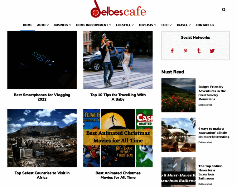 Delbescafe.com thumbnail