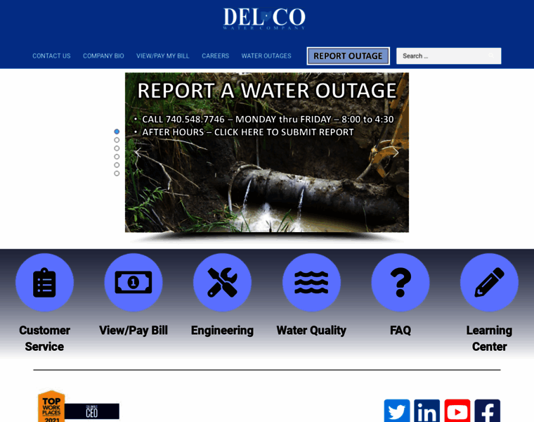 Delcowater.org thumbnail