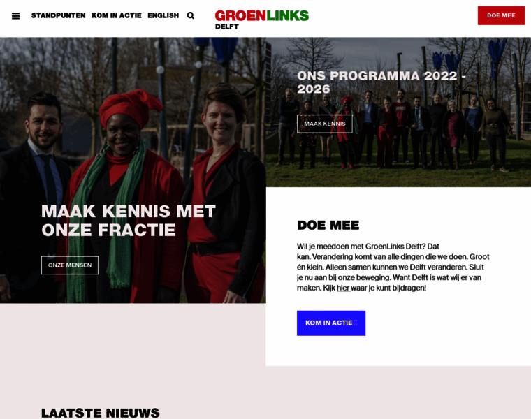 Delft.groenlinks.nl thumbnail
