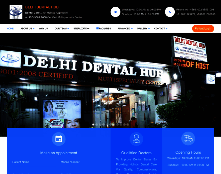 Delhidentalhub.com thumbnail