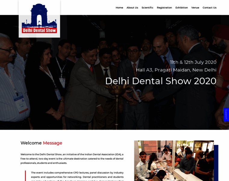 Delhidentalshow.org.in thumbnail