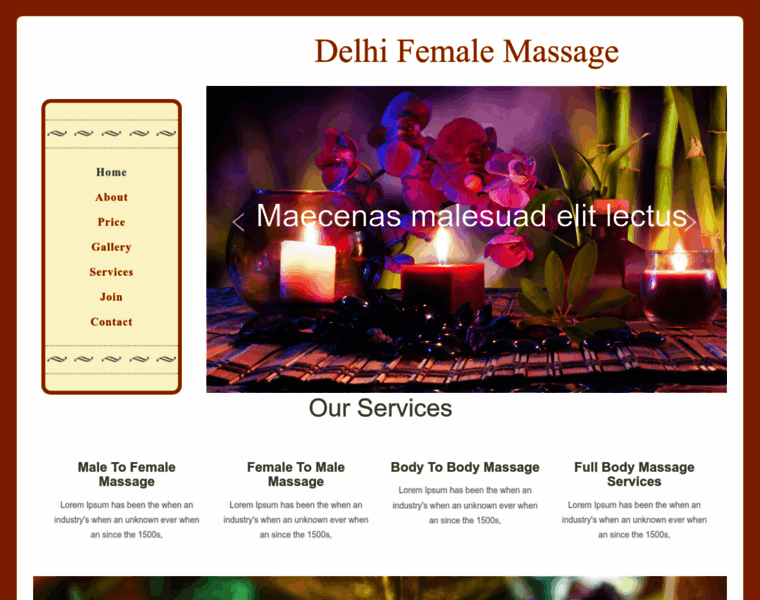 Delhifemalemassage.com thumbnail