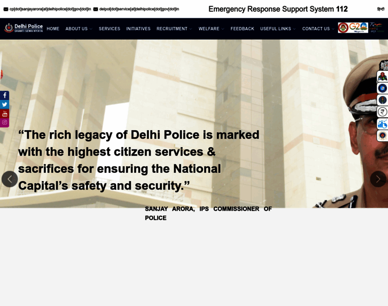 Delhipolice.gov.in thumbnail
