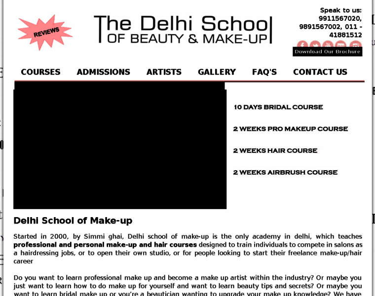 Delhischoolofmakeup.com thumbnail
