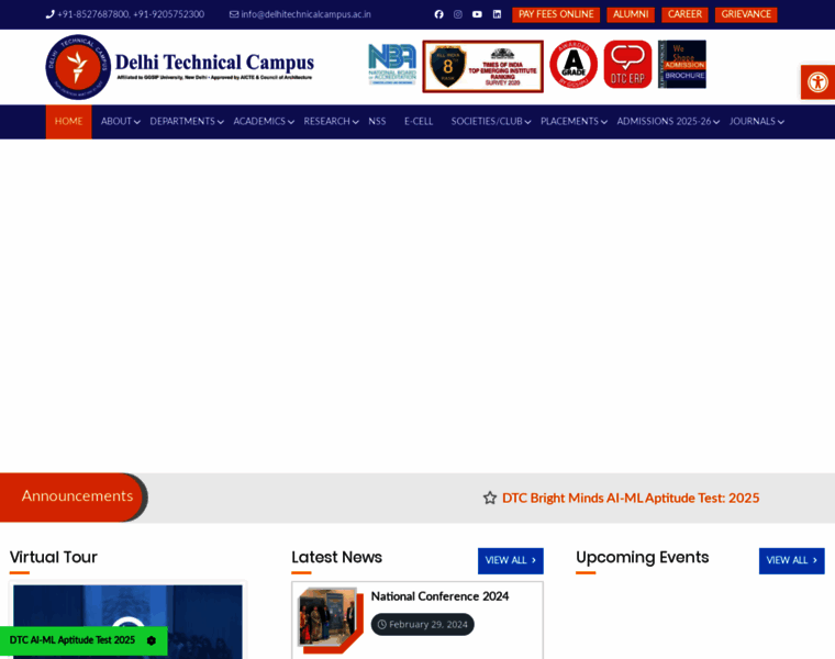 Delhitechnicalcampus.ac.in thumbnail Delhitechnicalcampus.ac.in thumbnail