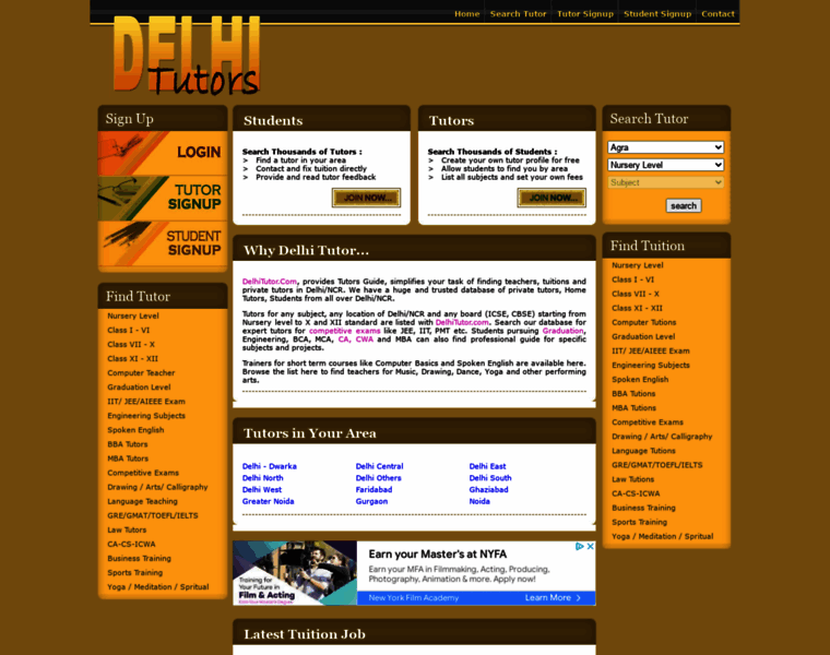 Delhitutor.com thumbnail