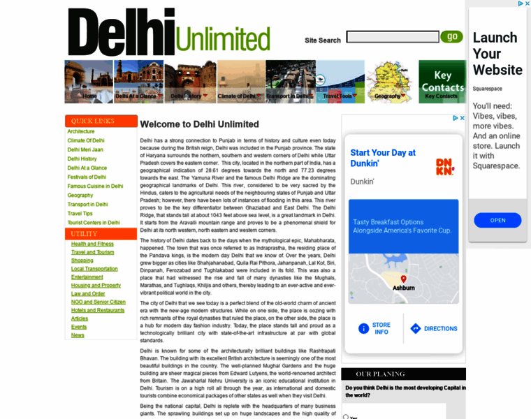 Delhiunlimited.com thumbnail