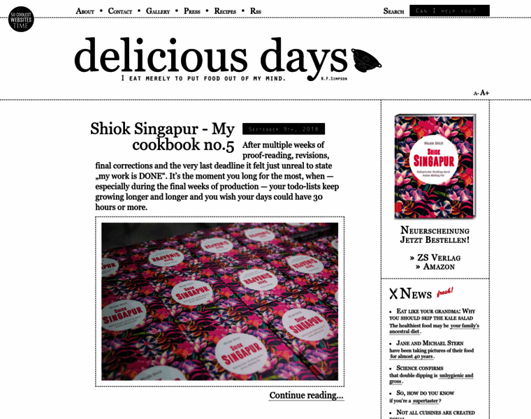 Deliciousdays.com thumbnail