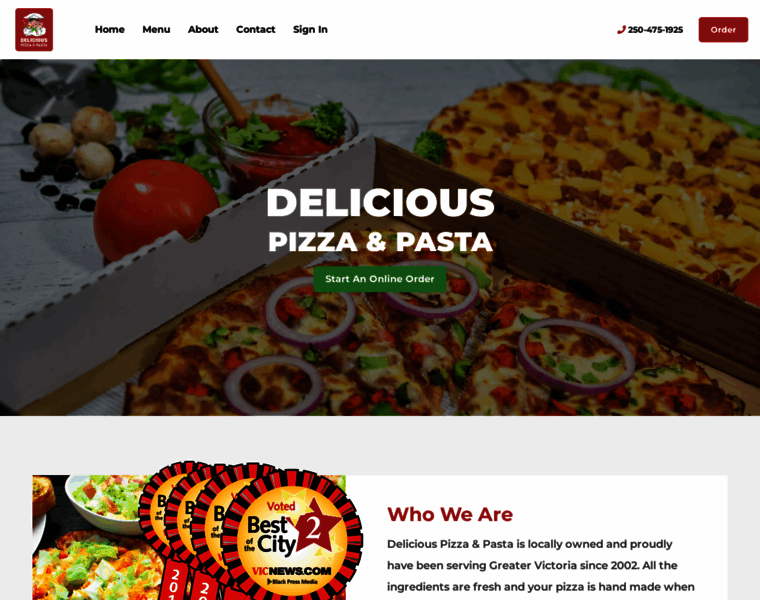 Deliciouspizza.ca thumbnail