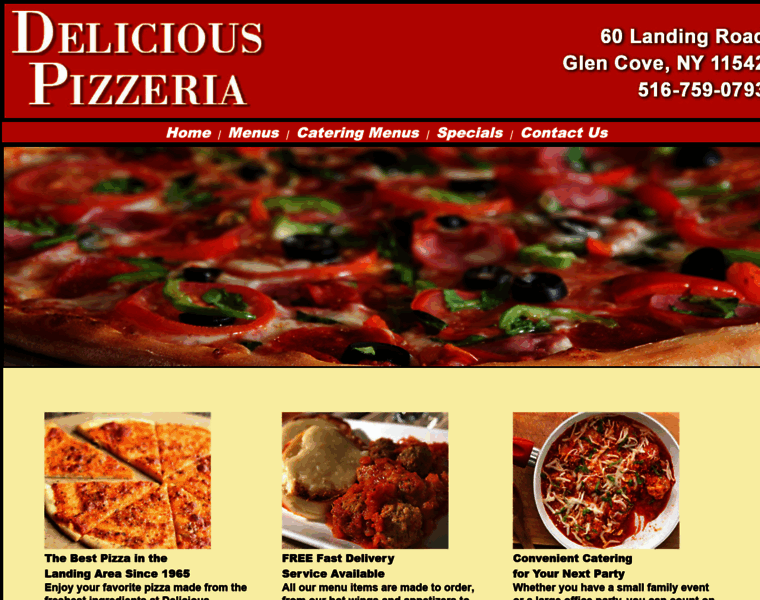 Deliciouspizzeria.net thumbnail