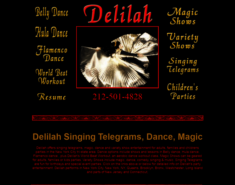Delilahdance.com thumbnail