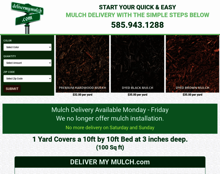 Delivermymulch.com thumbnail