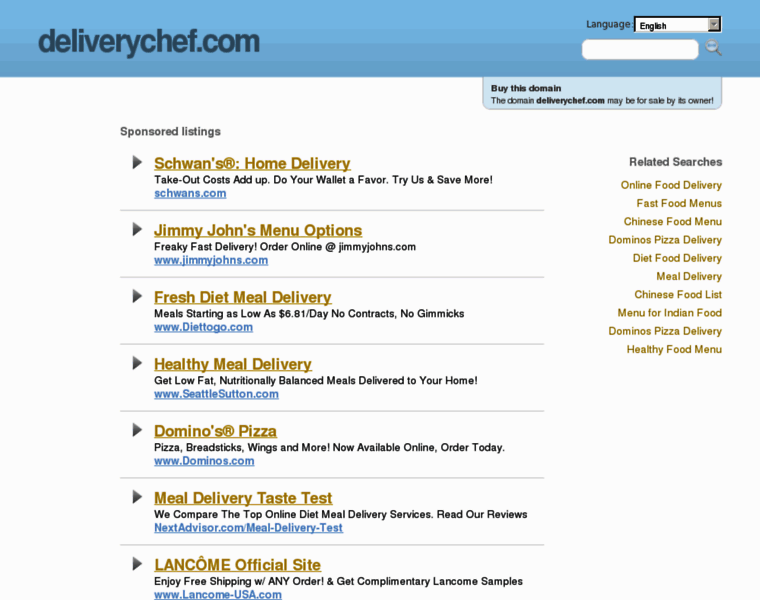 Deliverychef.com thumbnail