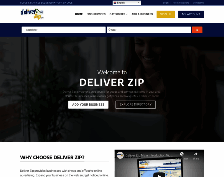 Deliverzip.com thumbnail