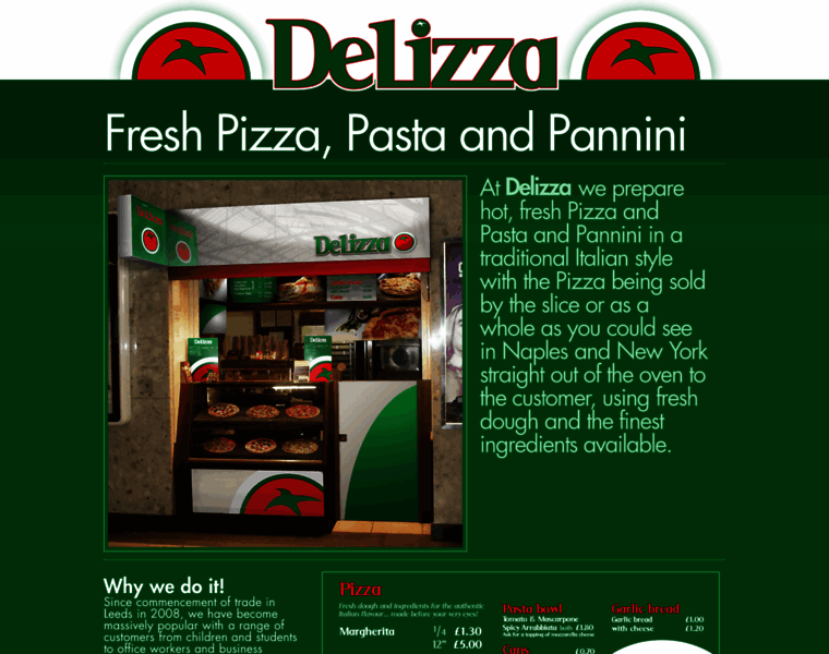 Delizza.co.uk thumbnail