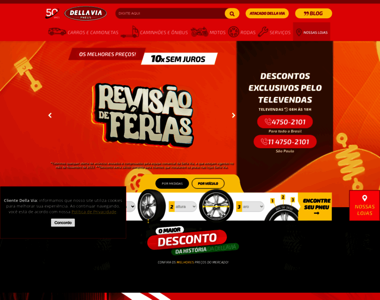 Dellavia.com.br thumbnail