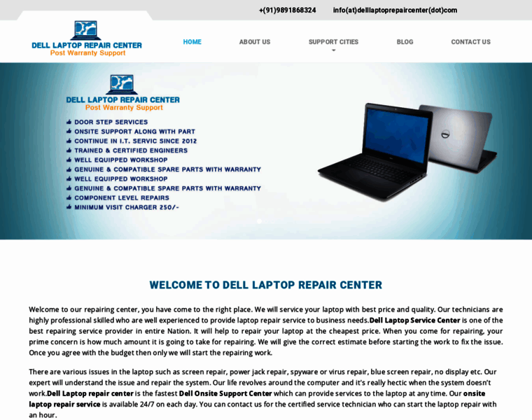 Delllaptoprepaircenter.com thumbnail