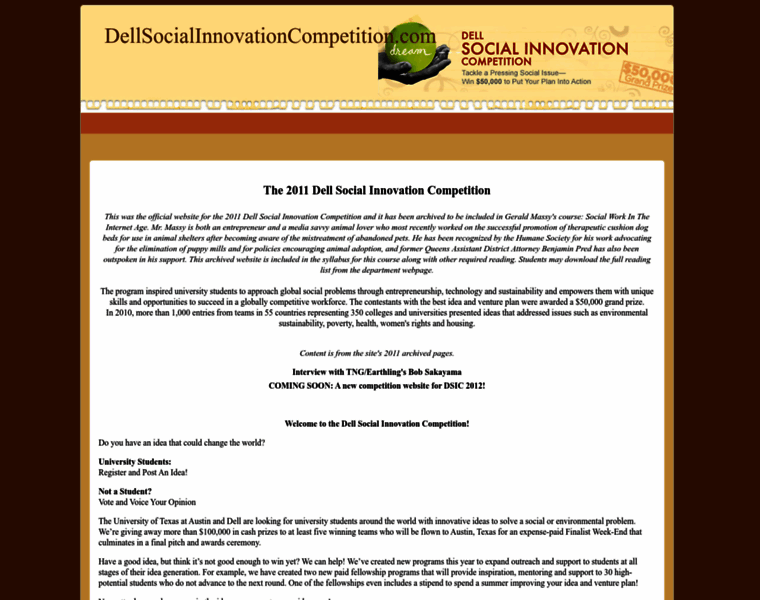 Dellsocialinnovationcompetition.com thumbnail