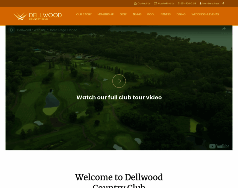 Dellwoodcountryclub.com thumbnail