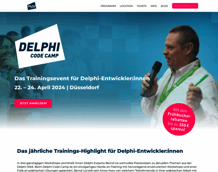 Delphi-code-camp.de thumbnail