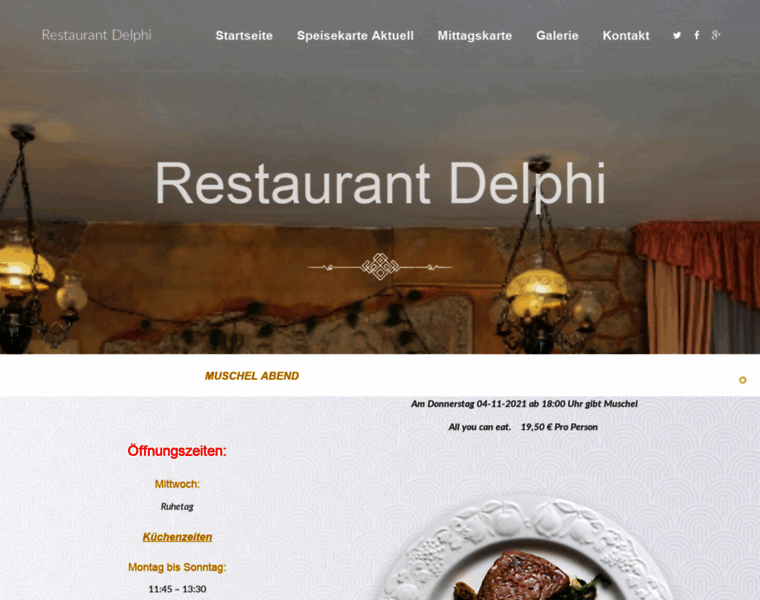 Delphirestaurant.de thumbnail