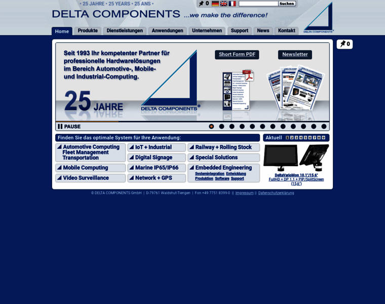 Delta-components.com thumbnail