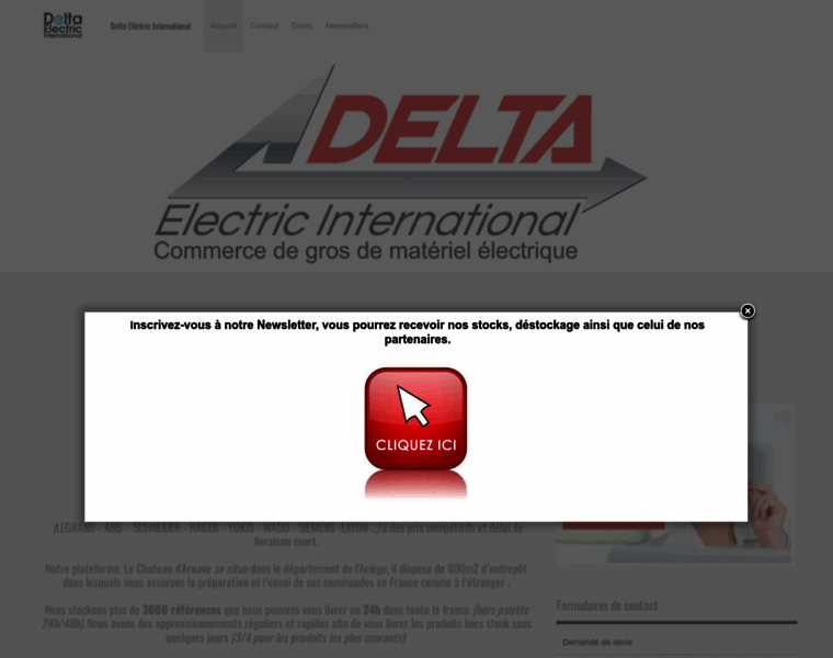 Delta-electric-international.com thumbnail