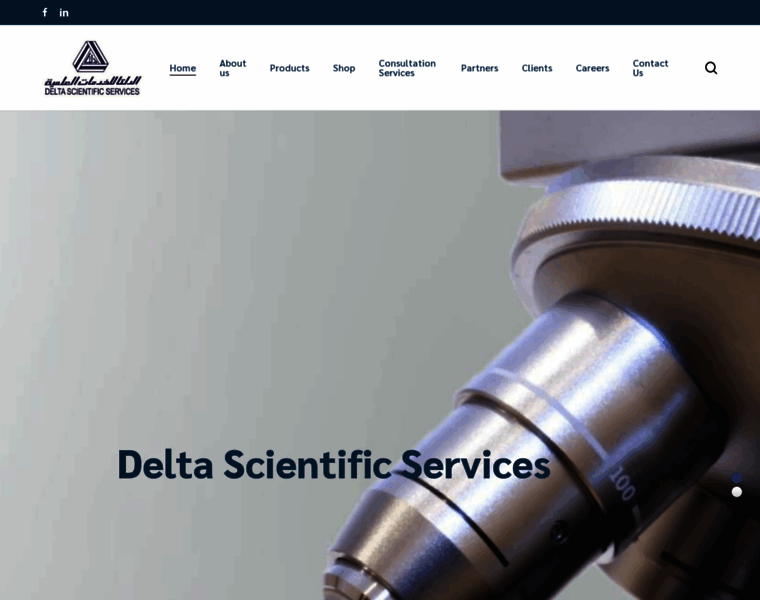 Delta-scientific-services.com thumbnail