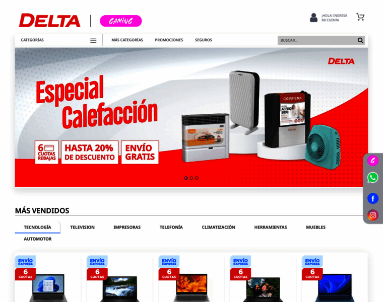 Delta.com.ar thumbnail