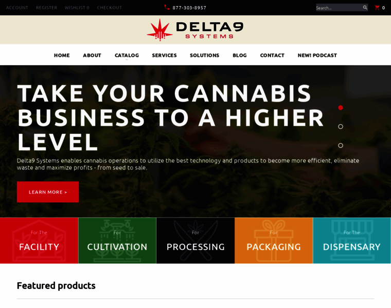 Delta9systems.com thumbnail