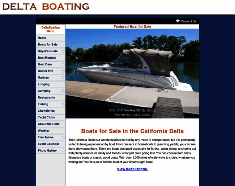 Deltaboating.com thumbnail