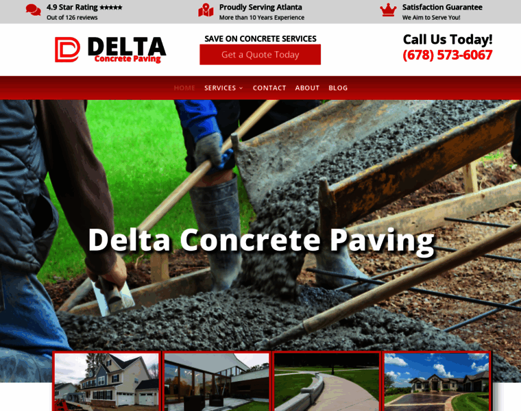 Deltaconcrete.org thumbnail