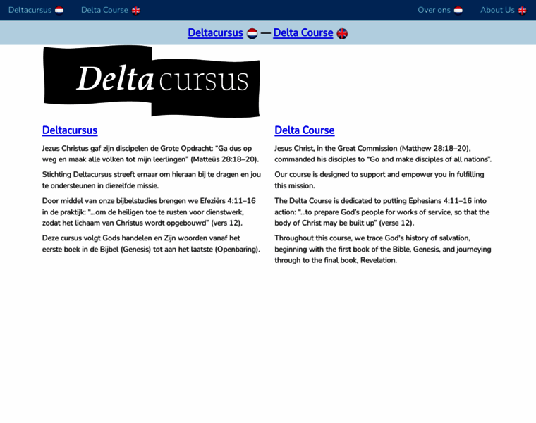 Deltacursus.nl thumbnail