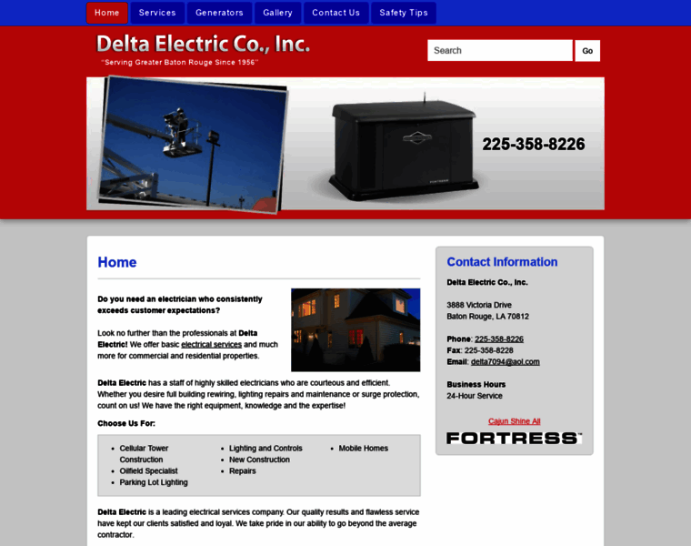 Deltaelectricco.com thumbnail