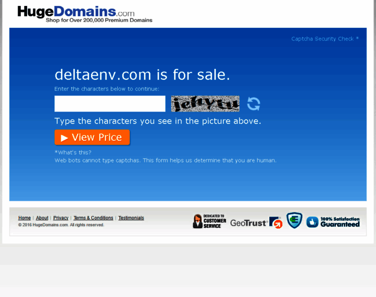 Deltaenv.com thumbnail