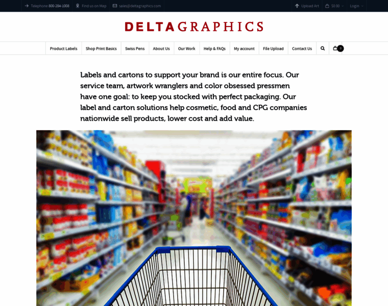 Deltagraphics.com thumbnail