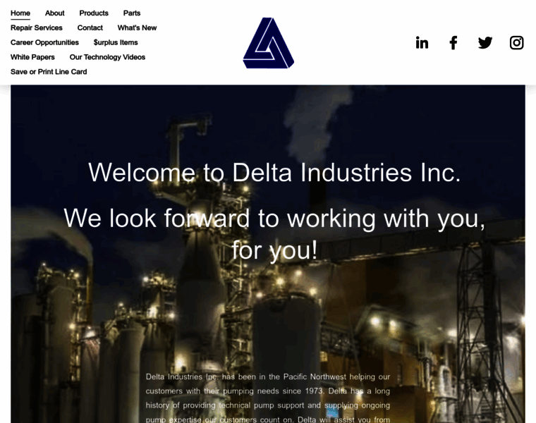 Deltaindustriesinc.com thumbnail