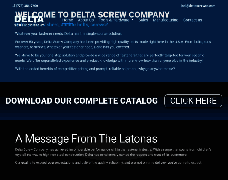 Deltascrewco.com thumbnail