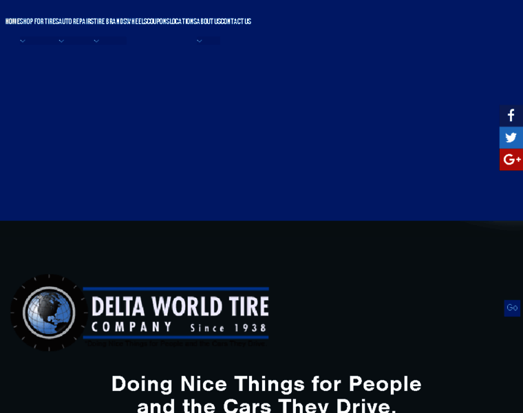 Deltaworldtire.com thumbnail