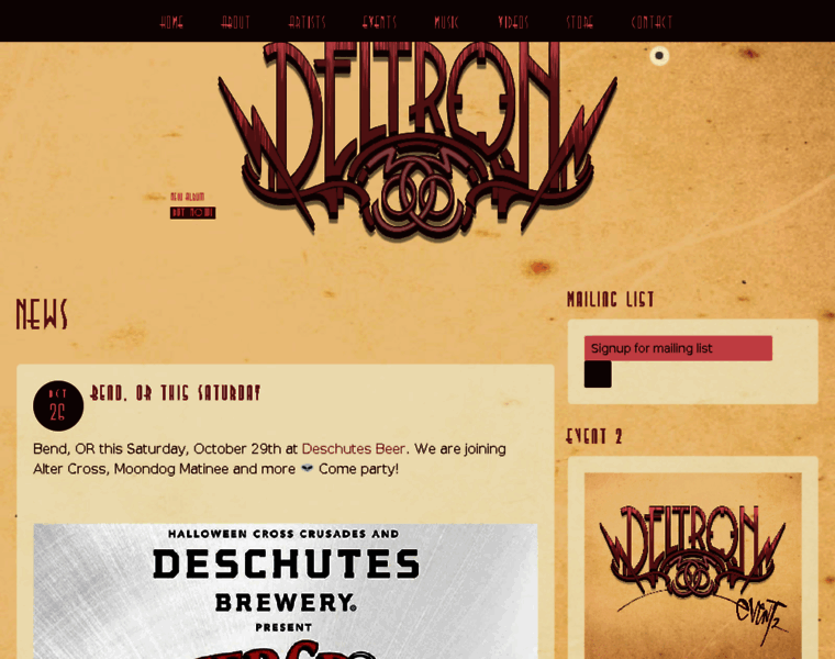 Deltron3030.com thumbnail