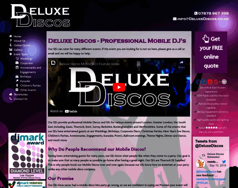 Deluxediscos.co.uk thumbnail