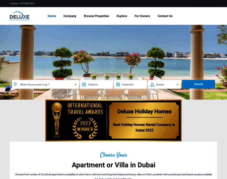 Deluxehomes.ae thumbnail