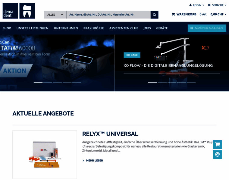 Demadent.ch thumbnail