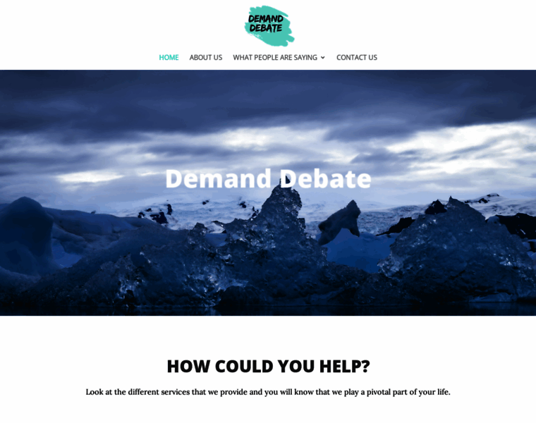 Demanddebate.com thumbnail