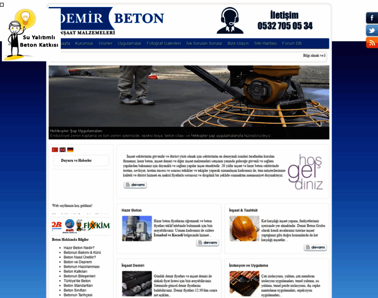Demirbeton.com thumbnail