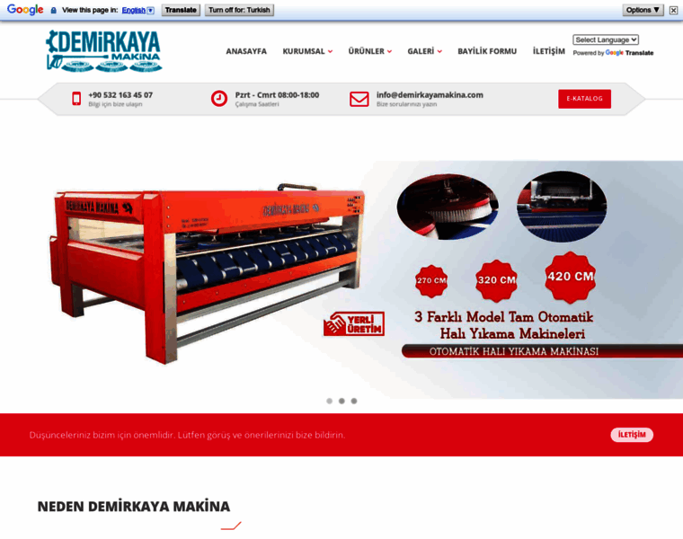 Demirkayamakina.com thumbnail