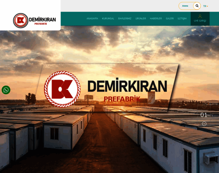 Demirkiranprefabrik.com.tr thumbnail