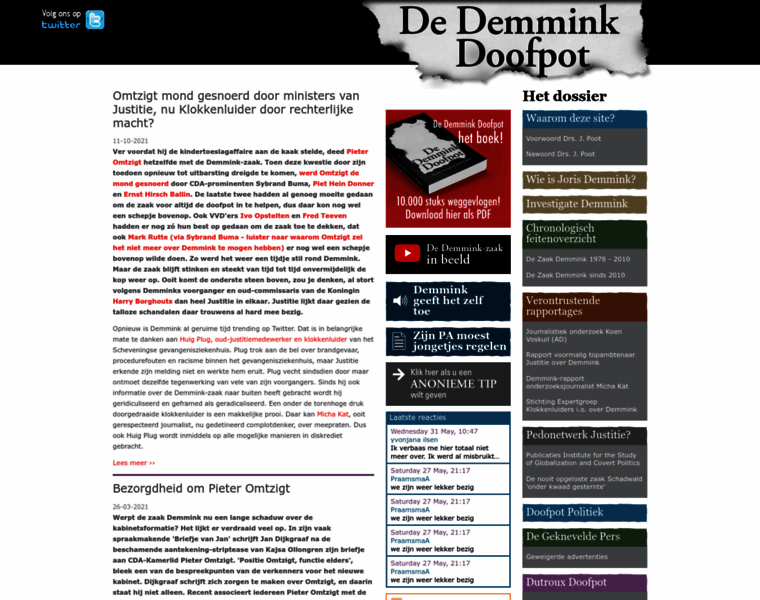 Demminkdoofpot.nl thumbnail
