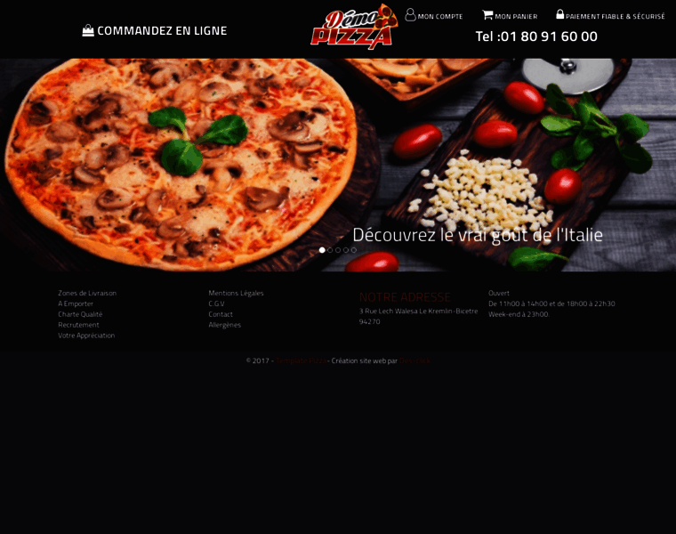 Demo-pizza.com thumbnail