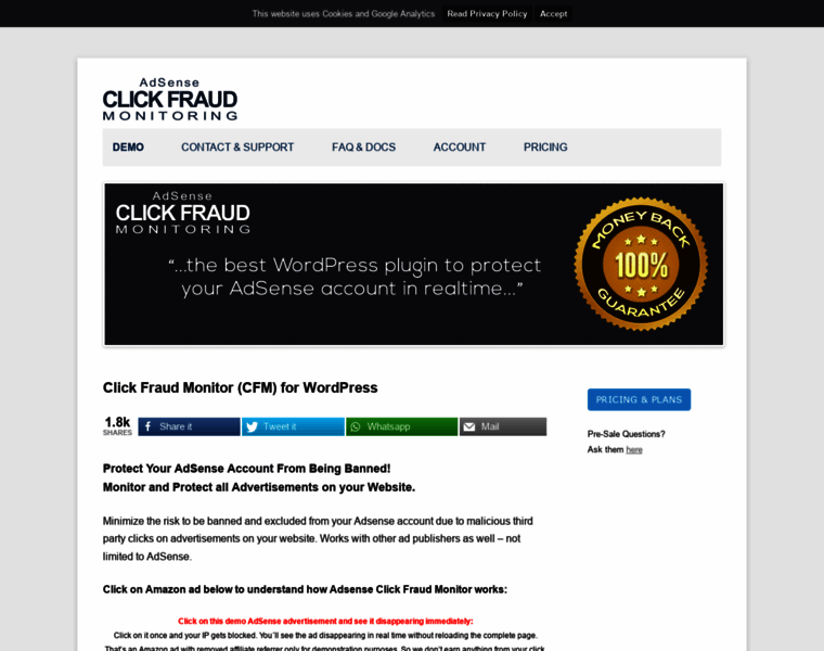 Demo.clickfraud-monitoring.com thumbnail